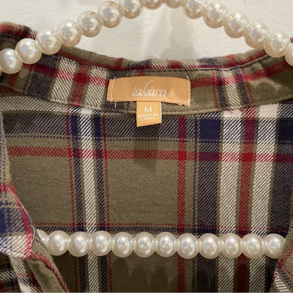 🔴TAKARA FLANNEL SHIRT🔴 - Picture 8 of 11